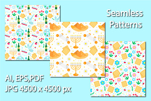 Jewish Holiday Passover Collection