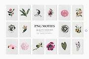 Elegance of Flowers!, a Pattern Graphic by Pink Linen (Thumbnail 5 of 11)