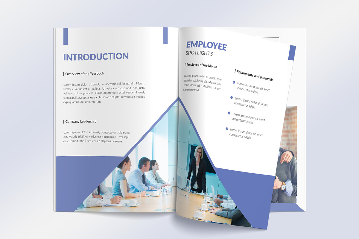 Corporate Yearbook Photo Album, a Brochure Template by graphypix (Photo 5 of 8)