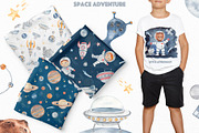 Space adventure watercolor, an Illustration by Marina Ermakova (Thumbnail 12 of 13)