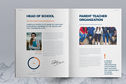 School Yearbook Template Brochure, a Brochure Template by Boris Cupac (Thumbnail 2 of 7)