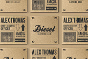 Iconic Kraft Paper Business Card, a Business Card Template by Marvel (Thumbnail 5 of 6)