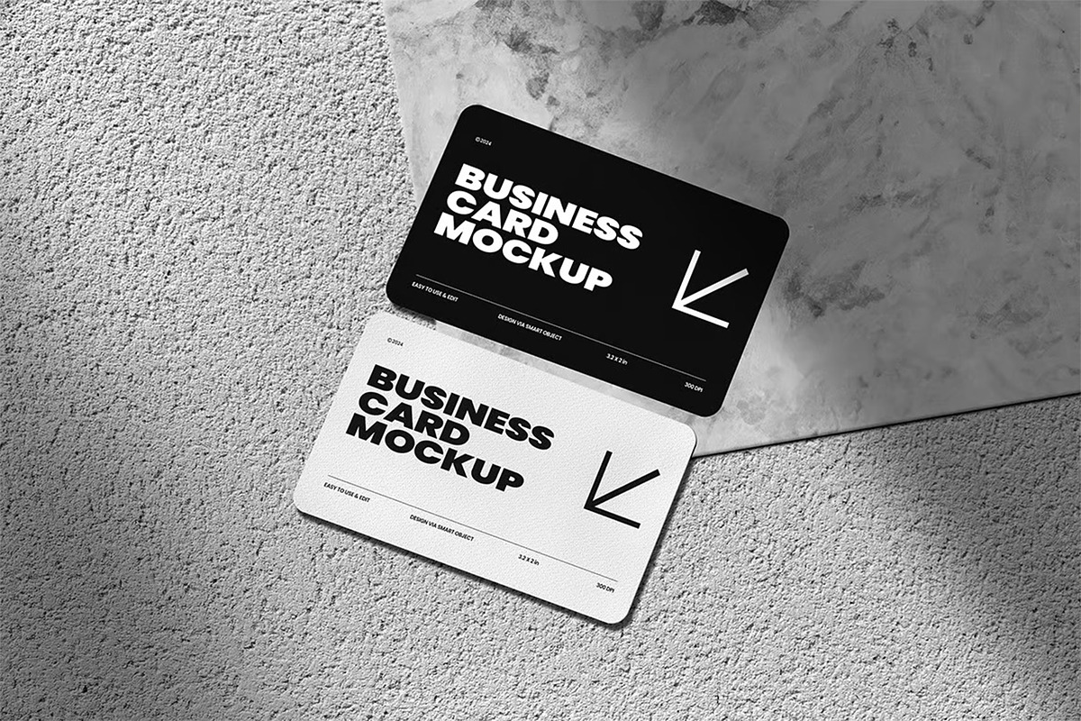Business Card Mockup, an Advertising Mockup by SilverStudio778 (Photo 2 of 4)