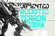 Augmented, a Sans Serif Font by Hydro74 (Thumbnail 4 of 4)