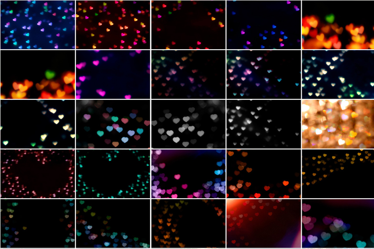 Romantic Heart Bokeh Photo Overlays, an Action Add-On by PhotoSpirit (Photo 12 of 13)