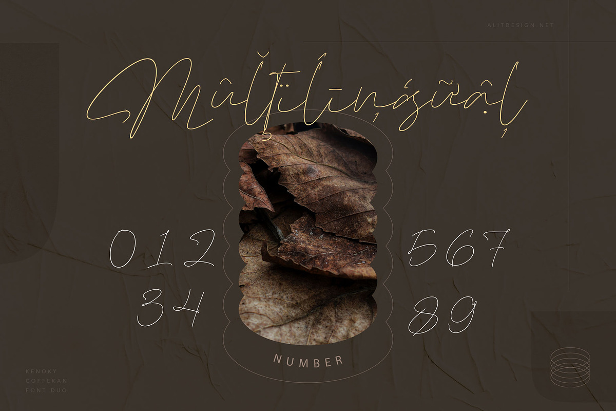 Kenoky Coffekan, a Serif Font by alit design (Photo 10 of 27)