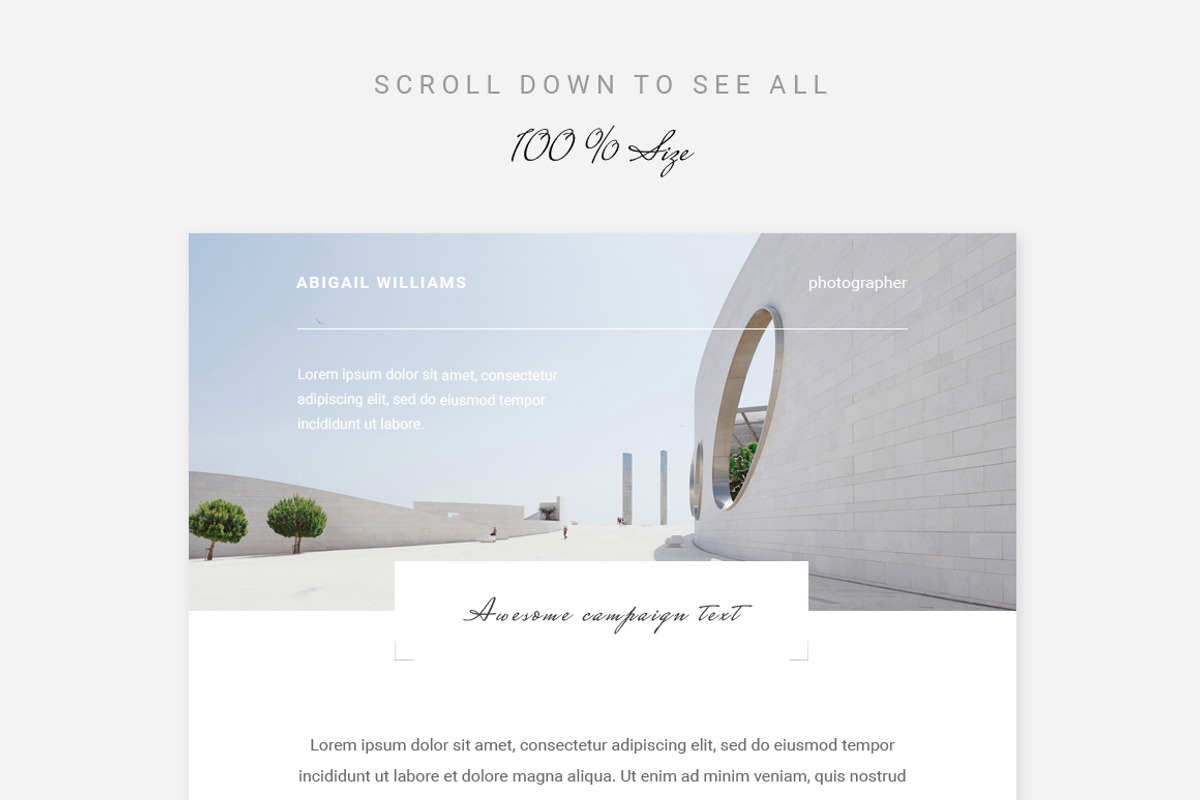 Light E-newsletter Pack, an Email Template by Swiss_cube (Photo 3 of 14)