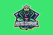 King Snake Mascot Esport Logo, a Branding & Logo Template by prps.std (Thumbnail 2 of 3)