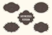 Vintage Frames & Badges Set 2, an Object Graphic by CojoMoxon (Thumbnail 2 of 2)