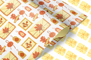 Snail Mail clipart patterns, a Seasonal Illustration by Carpet Tapete Pretzel (Thumbnail 8 of 10)