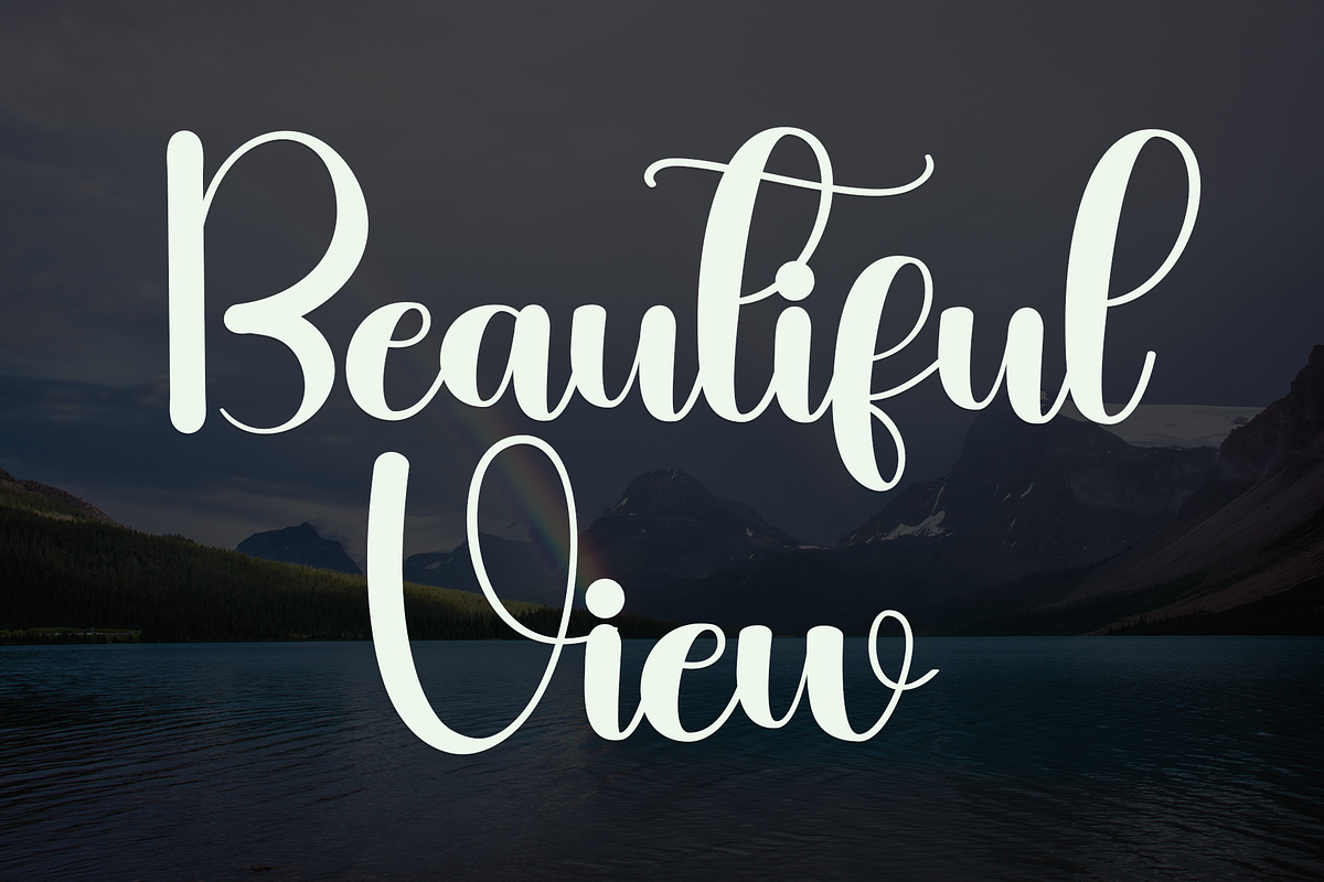 Rainbow, a Handwritten Font by FreshTypeINK (Photo 5 of 8)