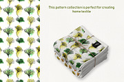 Gingko leaves floral patterns, a Pattern Graphic by Dina Guiter (Thumbnail 11 of 14)
