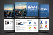 Corporate Business Flyer Template, a Flyer Template by AfzaalGraphics (Thumbnail 1 of 4)