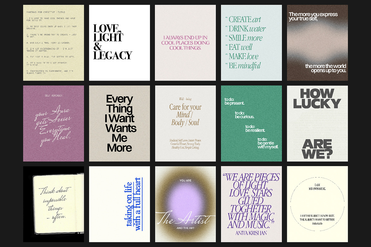 MUSE | Social Media Templates, a Social Media Template by Universo Gaia @doyougaia (Photo 3 of 8)