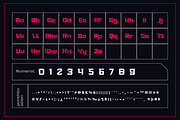 Gunec | Futuristic Font, a Serif Font by twinstd (Thumbnail 11 of 13)