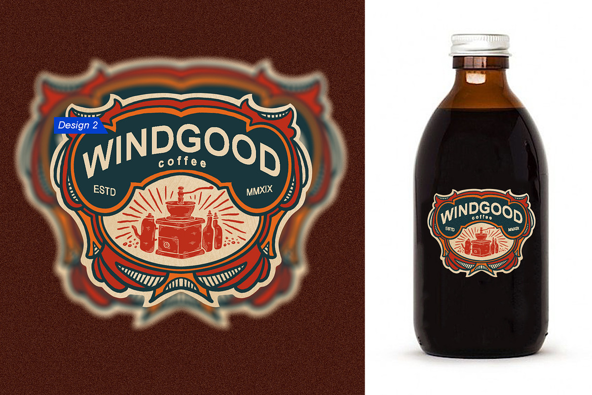 Vintage Logo Coffee Alternative, an Object Graphic by asepmaulanaramdhan (Photo 2 of 6)