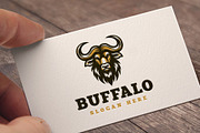 Buffalo Head Logo, a Branding & Logo Template by Pixes (Thumbnail 3 of 3)