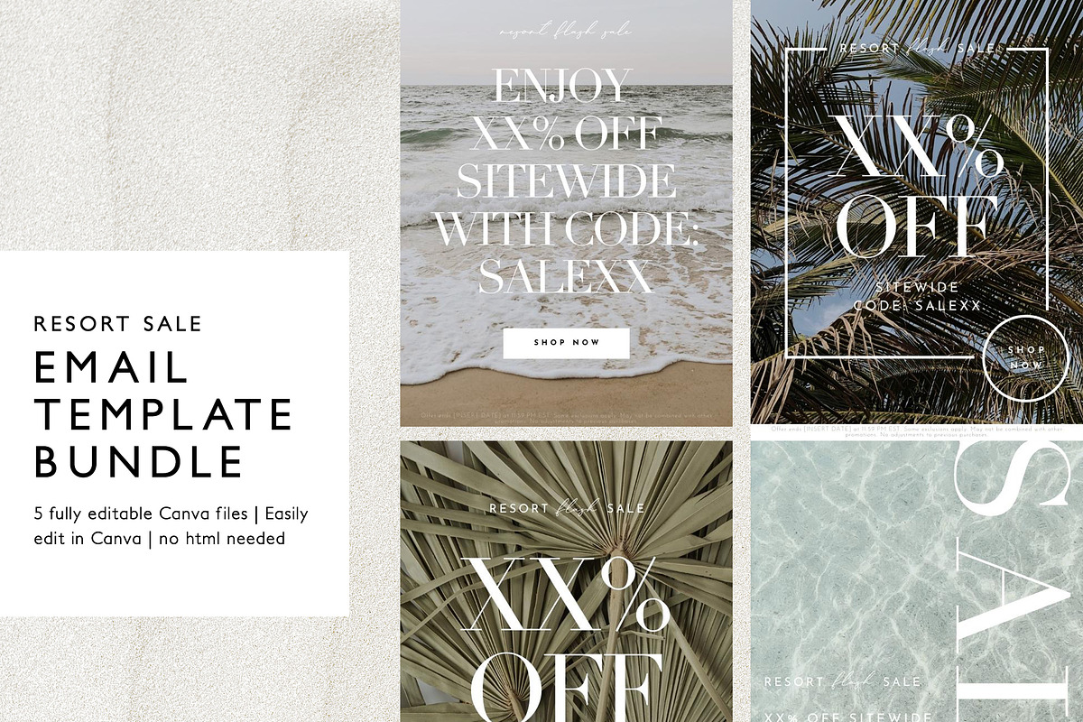 Sale Email Marketing Template Bundle, an Email Template by ...