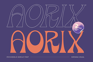 Aorix - Psychedelic Font