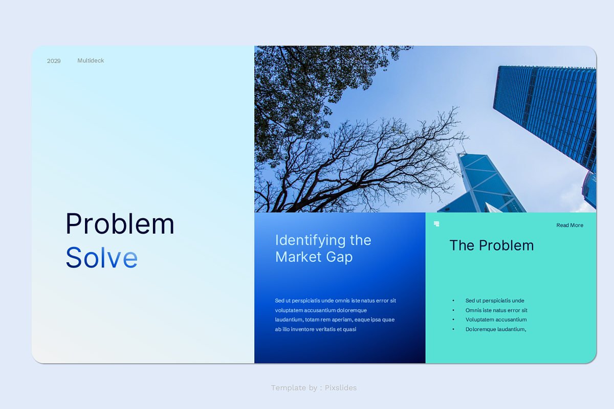 Multipurpose Business Pitch Deck, a Presentation Template by Pixslides (Photo 3 of 6)