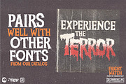 Fright Watch - Classic Horror Font, a Serif Font by Remedy667 (Thumbnail 5 of 5)
