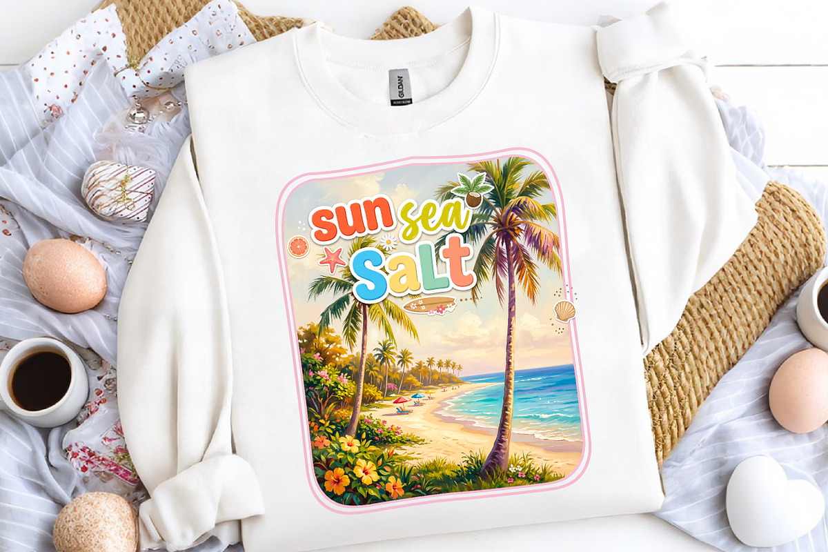 Sun Salt Sand Png, Coquette Beach, an Illustration by CreationArt (Photo 7 of 9)