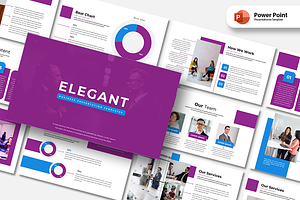 Elegant Business - PowerPoint, a Design Template by artchiles_design