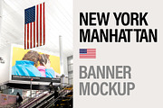 Banner Mockup in New York City, an Advertising Mockup by Brandacle Mockups (Thumbnail 2 of 8)