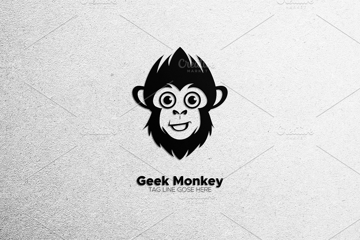 Geek Monkey Logo Design, a Branding & Logo Template by ExpertDesigner411 (Photo 3 of 3)