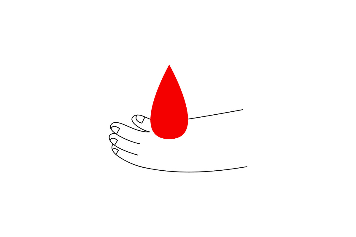 Hand-Drawn Blood Donation Clipart, a Healthcare Illustration by the_myro (Photo 3 of 23)