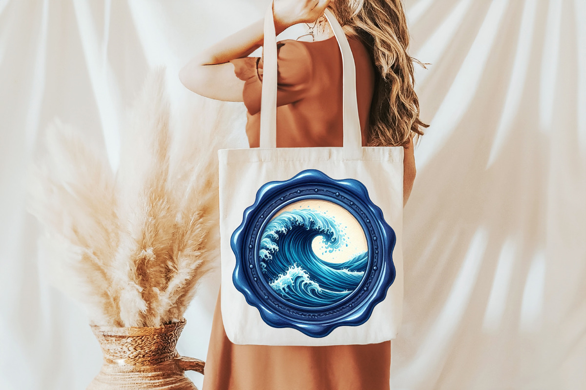 Seal Wax Letter Stamp Sublimation, an Illustration by Pixels.Craft (Photo 5 of 7)