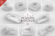 06 Clear Container Packaging Mockups, a Cups & Container Mockup by INCDesign (Thumbnail 1 of 21)