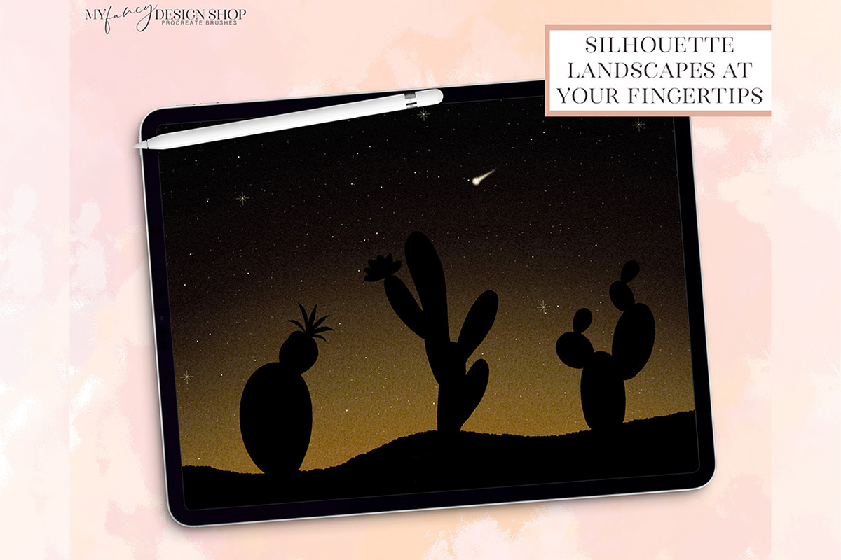 Procreate Cacti and Succulent Set, a Brush Add-On by My Fancy Design Shop (Photo 12 of 13)