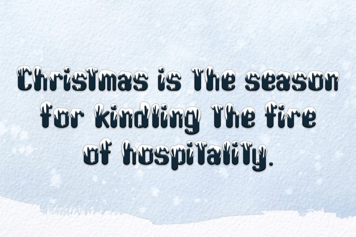 Snow Play, a Handwritten Font by Letterafa Studio (Photo 3 of 6)