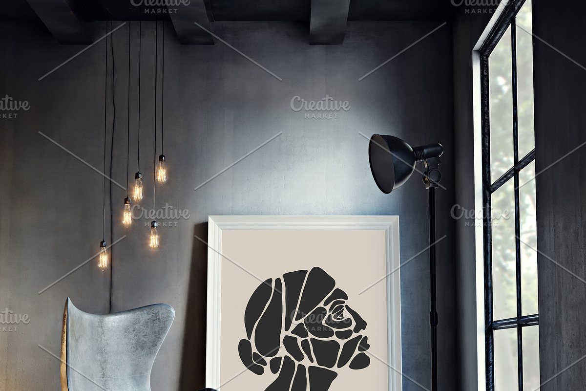 Woman Surreal Face Posters, an Object Graphic by C Design Studio (Photo 4 of 17)