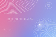 Gradient Textures & Geometry, a Texture Graphic by Alisha Gronska (Thumbnail 7 of 11)