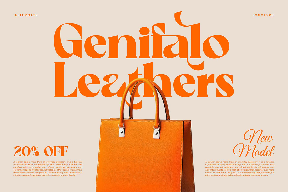 Aglafe || Elegant Strong Serif Font, a Serif Font by Ermedia Studio (Photo 3 of 10)