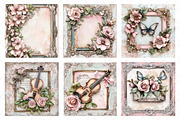 Valentines Day Junk Journal Paper, an Illustration by SinaCreation (Thumbnail 3 of 7)