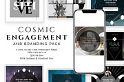 COSMIC - Engagement & Branding Pack, a Social Media Template by Typography Prime (Thumbnail 1 of 16)