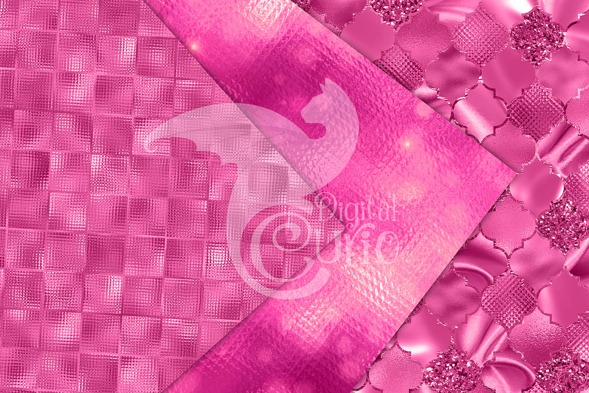 Luxury Hot Pink Textures, a Texture Graphic by Digital Curio (Photo 5 of 9)