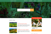 Modern Website Template Design, a Websites & App Template by Malst (Thumbnail 1 of 4)