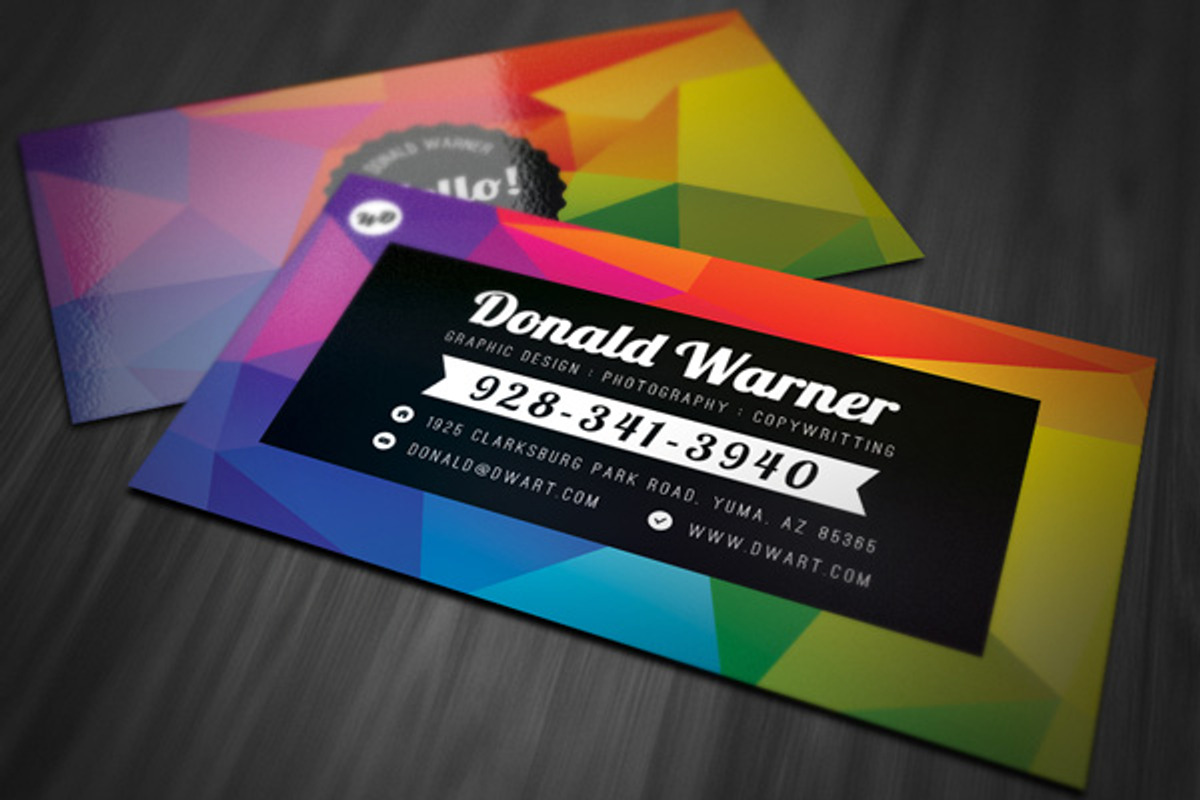 Color Explosion Business Template, a Business Card Template by vandelay