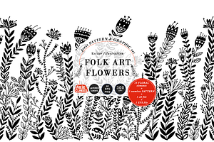 Folk Art Flowers