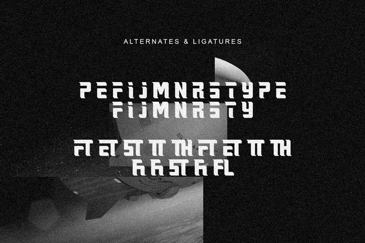Fromeis - Future Font, a Serif Font by Meizzaluna Design (Photo 6 of 10)