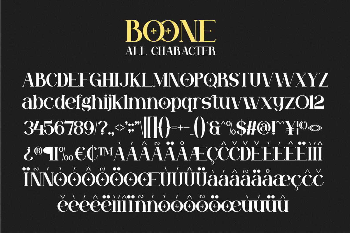 Boone - Modern Serif Font, a Serif Font by MaikoHatta (Photo 5 of 6)