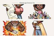 Sarcastic Black History PNG, an Illustration by Artnoy (Thumbnail 4 of 8)