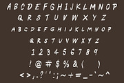 Jazz Hands, all caps handdrawn font, a Handwritten Font by Eryn Rose Design (Thumbnail 10 of 13)