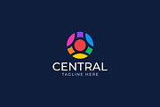 Central Logo Abstract Circle Shape, a Branding & Logo Template by Signatoro (Thumbnail 2 of 2)
