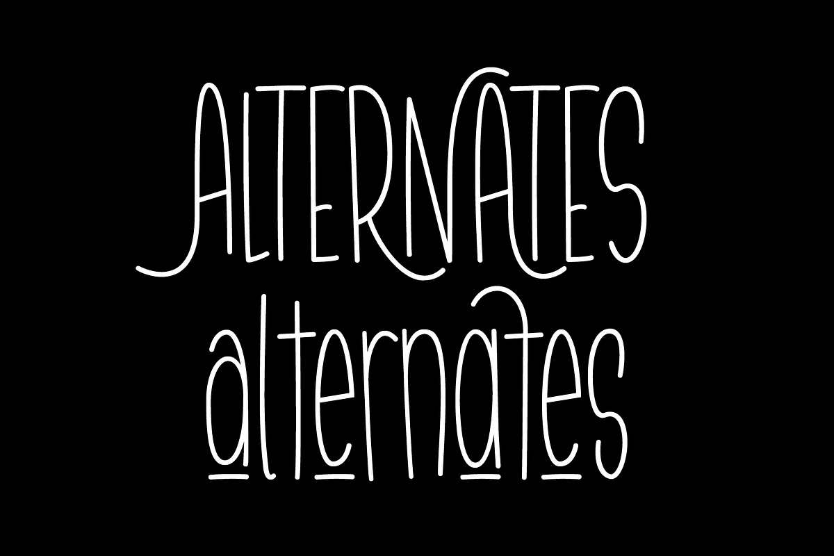 Rawbone fun handwritten font +extras, a Font by Little Type Factory (Photo 4 of 10)