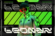 Kaeshi - Modern Techno Typeface, a Handwritten Font by MaikoHatta (Thumbnail 3 of 8)
